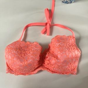 Victoria’s Secret Coral Halter swim top